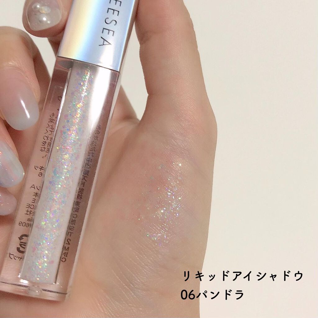 ダイヤモンドシリーズ 星空リキッドアイシャドウ/ZEESEA/リキッドアイシャドウを使ったクチコミ(4枚目)