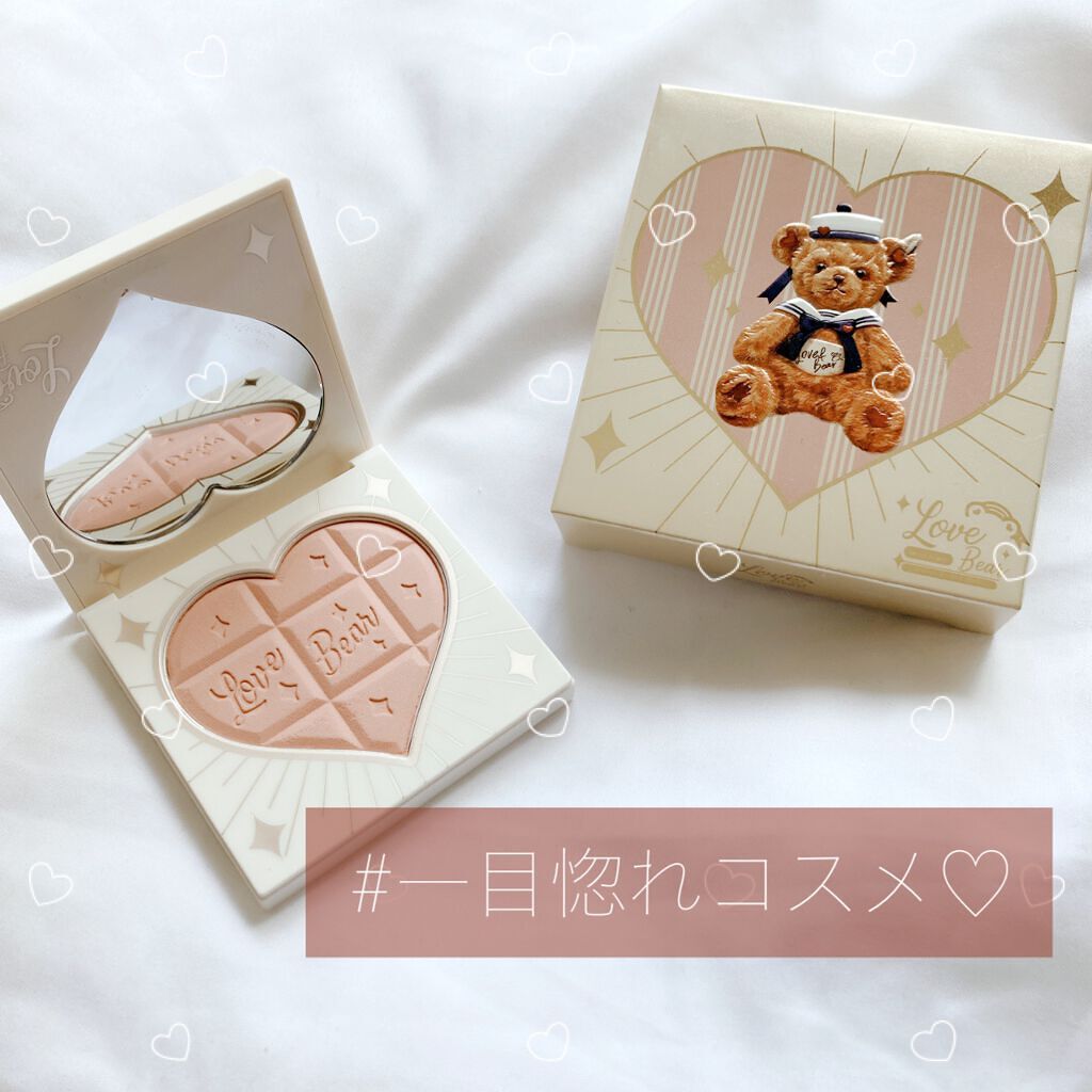 Love Bear ブラッシュ/FlowerKnows/パウダーチークを使ったクチコミ（1枚目）