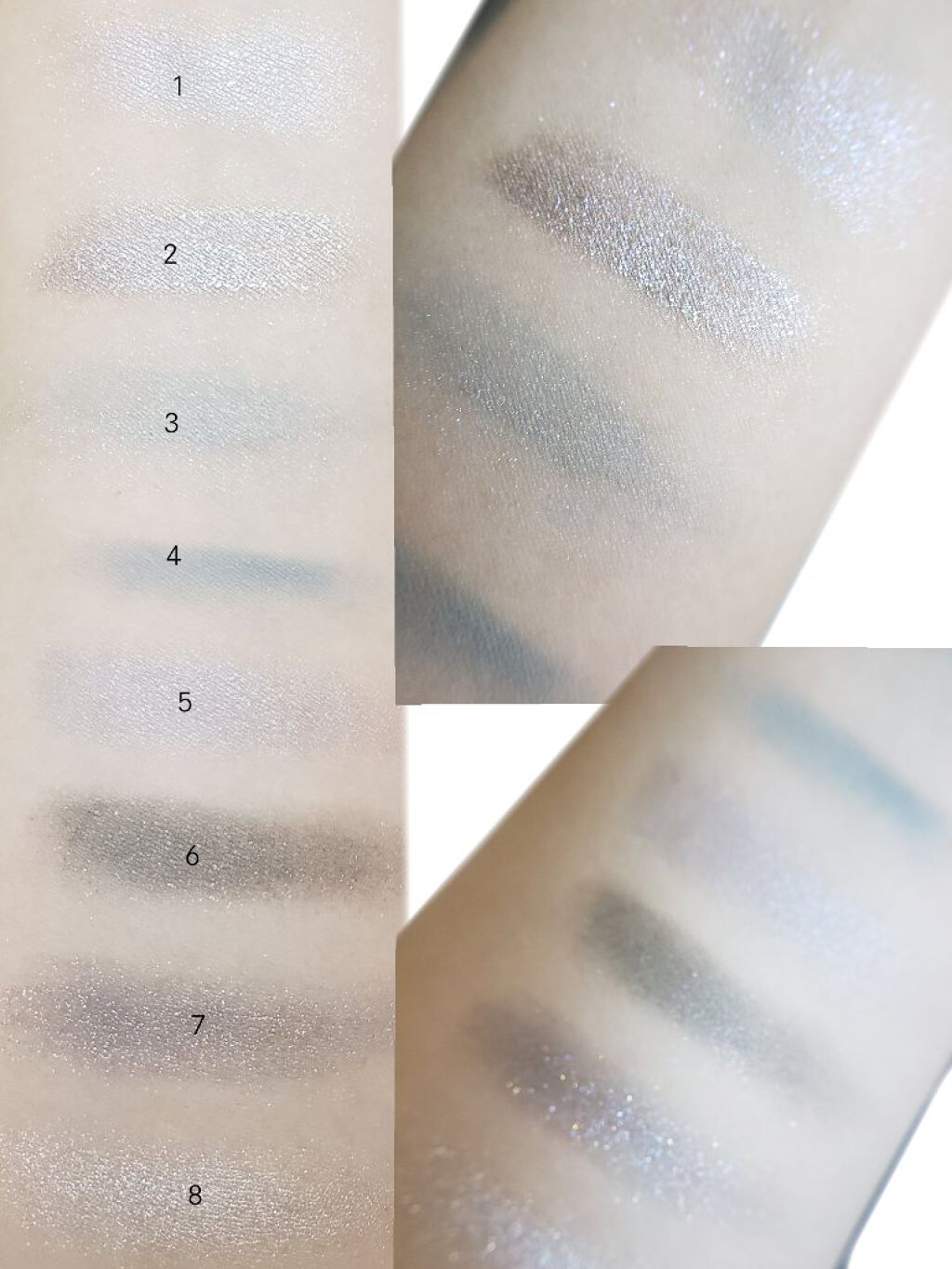 アルカミストツイストフォーアイ 04 BIG SKY.............../THREE/リキッドアイシャドウを使ったクチコミ（3枚目）