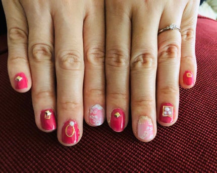 ネイルシール/DAISO/ネイルシールを使ったクチコミ(1枚目)