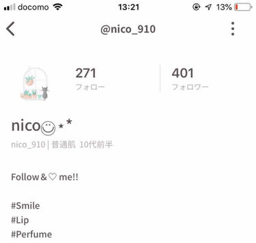 nico on LIPS 「ありがとうございます__.なんと私nico、リップのユーザーラ..」（3枚目）