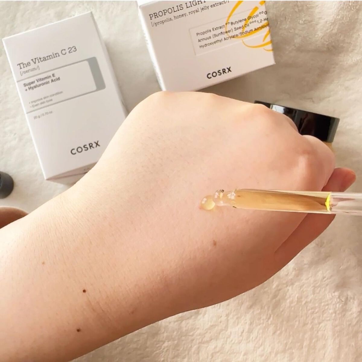 フルフィットプロポリスライトクリーム/COSRX/フェイスクリームを使ったクチコミ(3枚目)
