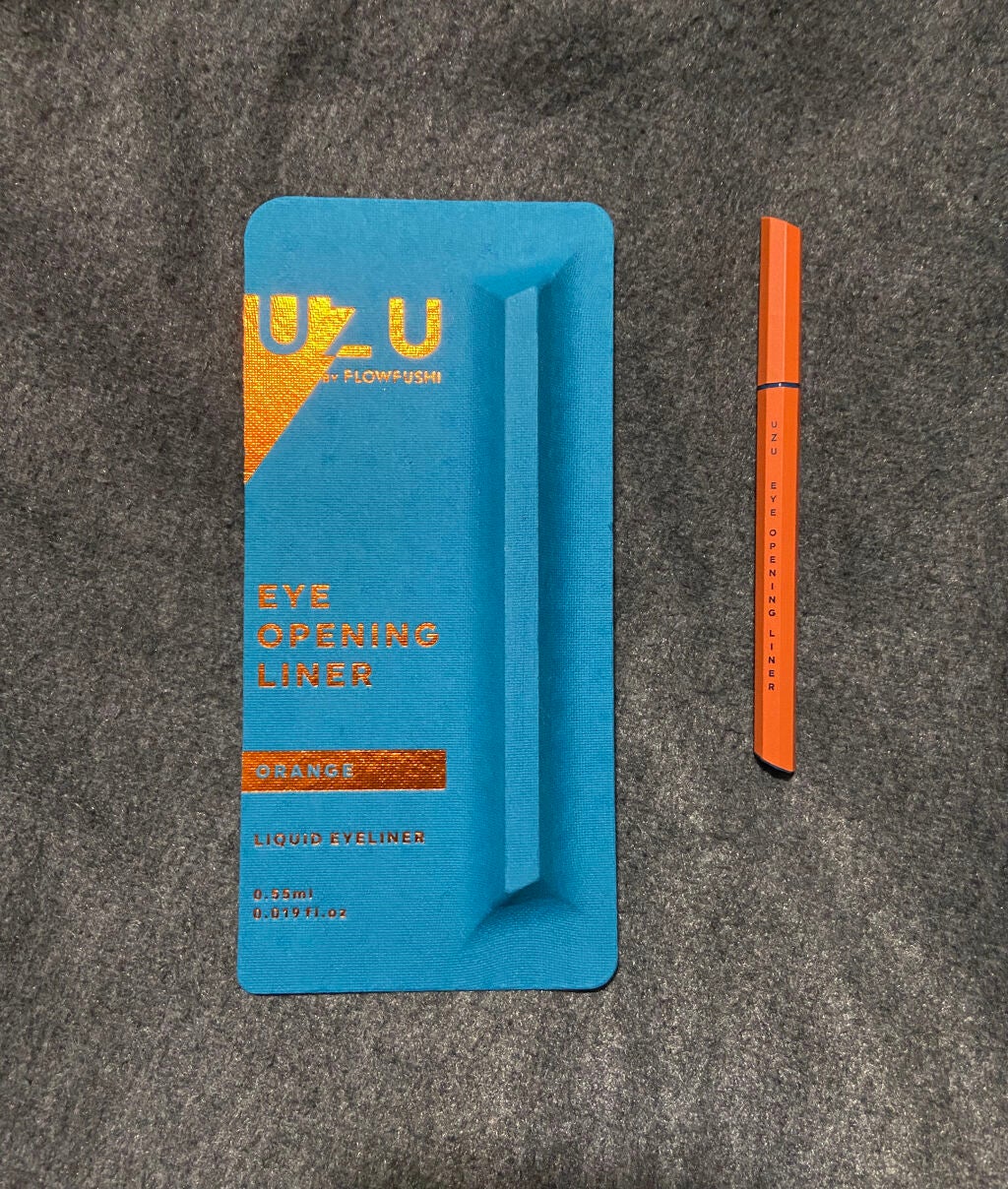 EYE OPENING LINER/UZU BY FLOWFUSHI/リキッドアイライナーを使ったクチコミ(1枚目)