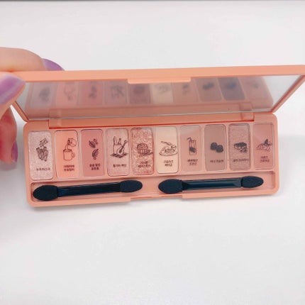 プレイカラー アイシャドウ/ETUDE/アイシャドウパレットを使ったクチコミ(2枚目)