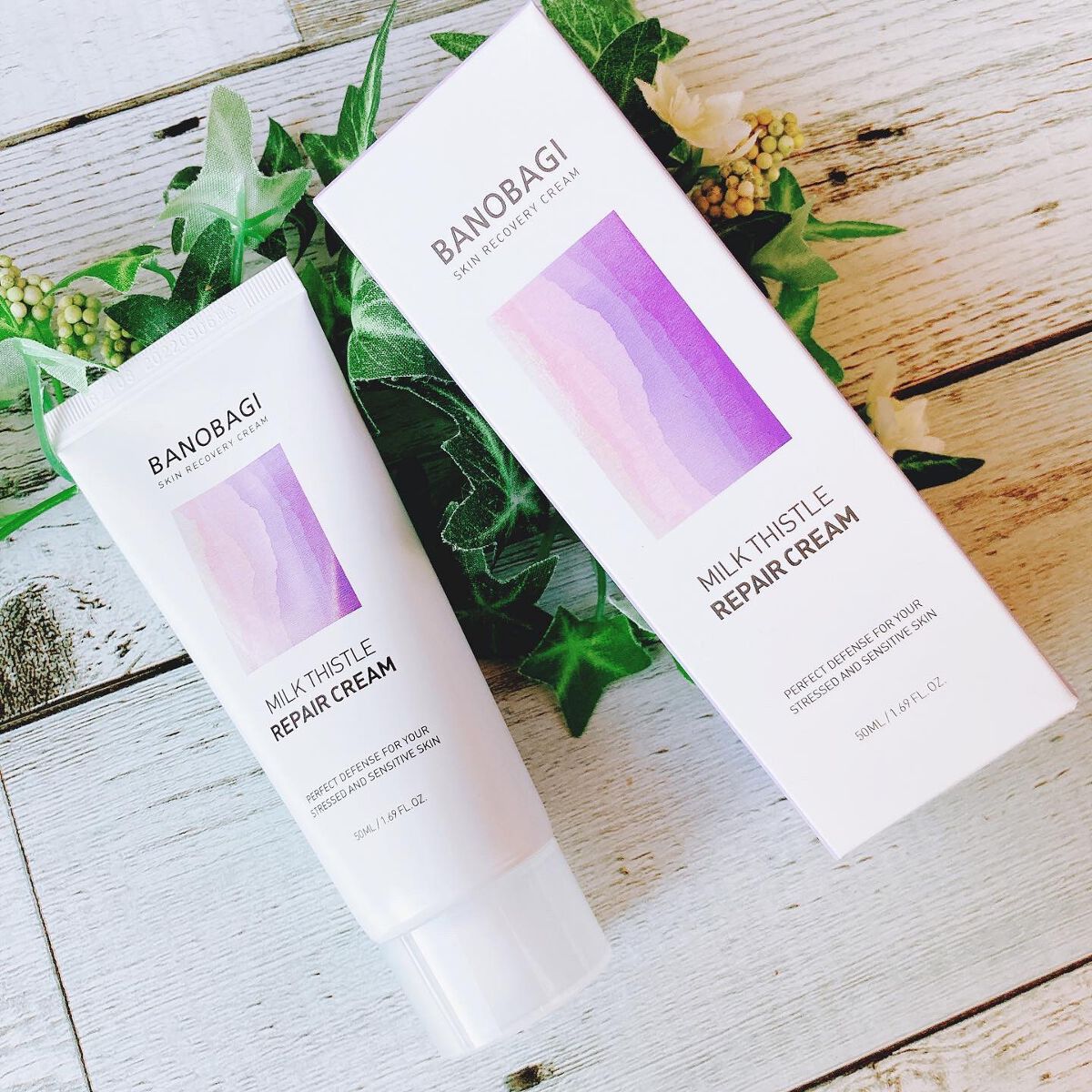 ミルクシスル リペアクリーム/BANOBAGI/フェイスクリームを使ったクチコミ（1枚目）