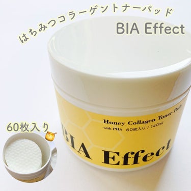 はちみつコラーゲントナーパッド/BIA Effect/シートマスク・パックを使ったクチコミ（1枚目）