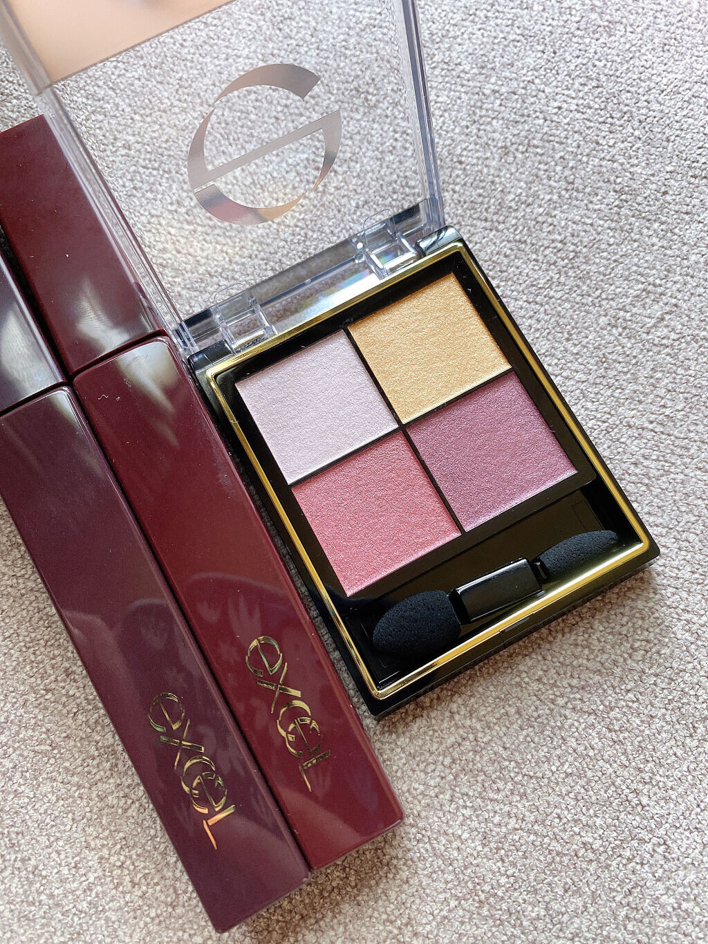 リアルクローズシャドウ/excel/アイシャドウパレットを使ったクチコミ（1枚目）