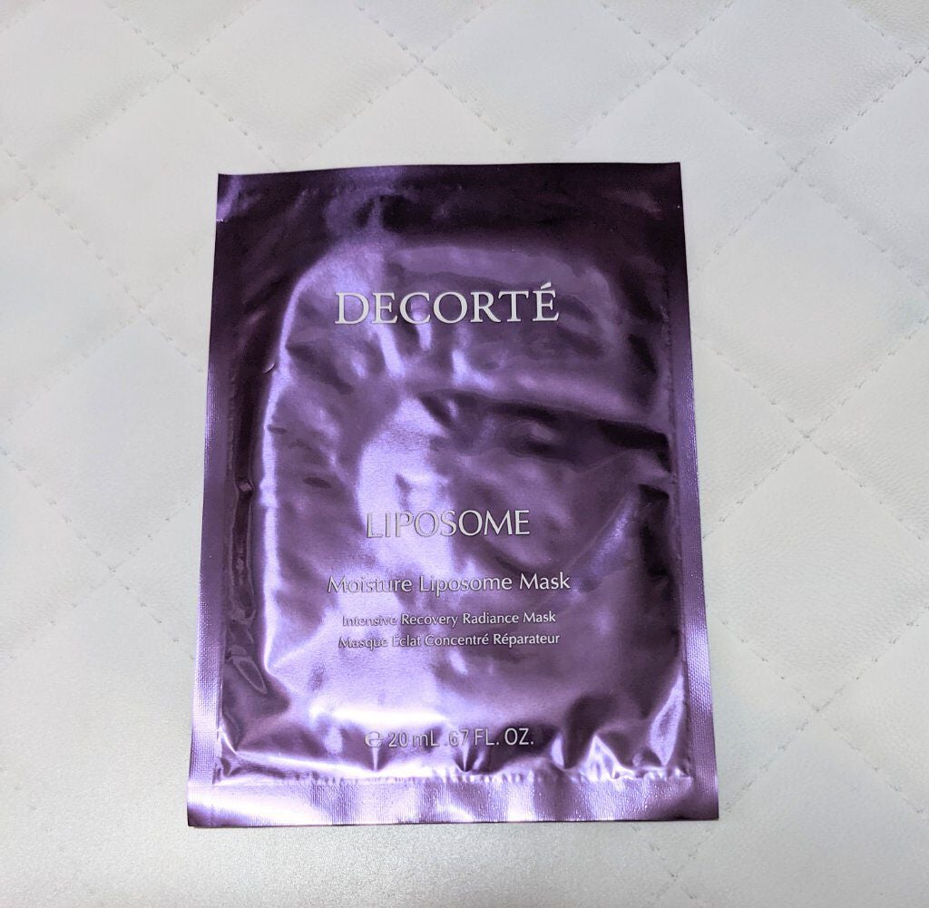 モイスチュア リポソーム マスク/DECORTÉ/シートマスク・パックを使ったクチコミ(2枚目)