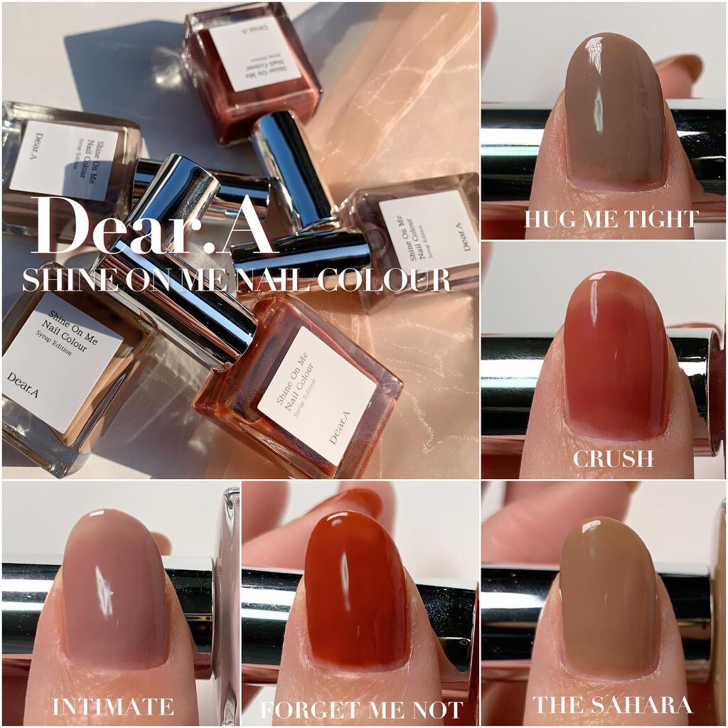 シャインオンミーネイルカラー/Dear.A/マニキュアを使ったクチコミ(1枚目)