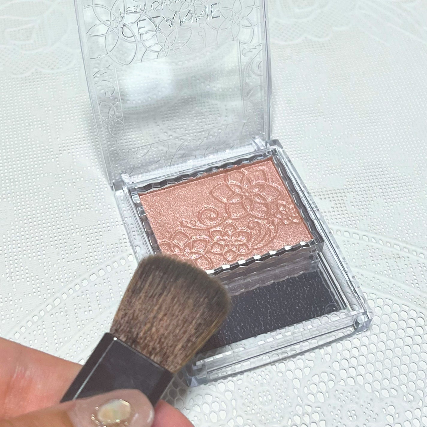 パールグロウチーク/CEZANNE/パウダーチークを使ったクチコミ(10枚目)