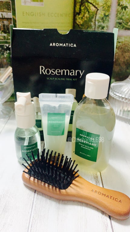 ローズマリー ヘア トライアルセット/AROMATICA/トライアルキットを使ったクチコミ(7枚目)