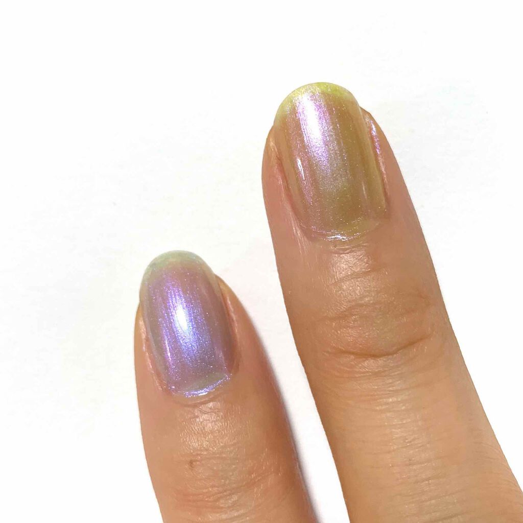 ネイルホリック リミテッドカラー Sea Shell/ネイルホリック/マニキュアを使ったクチコミ（2枚目）