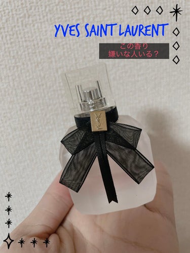 YVES SAINT LAURENT BEAUTE モン パリ ヘアミストのクチコミ「プレゼントでもらいました✨

香水は匂い強すぎたりするから苦手だったのですが
このヘアミストは.....」（1枚目）