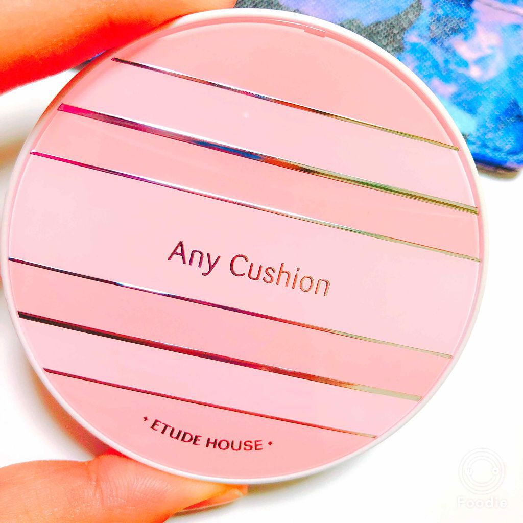 エニークッション オールデイパーフェクト/ETUDE/クッションファンデーションを使ったクチコミ(1枚目)