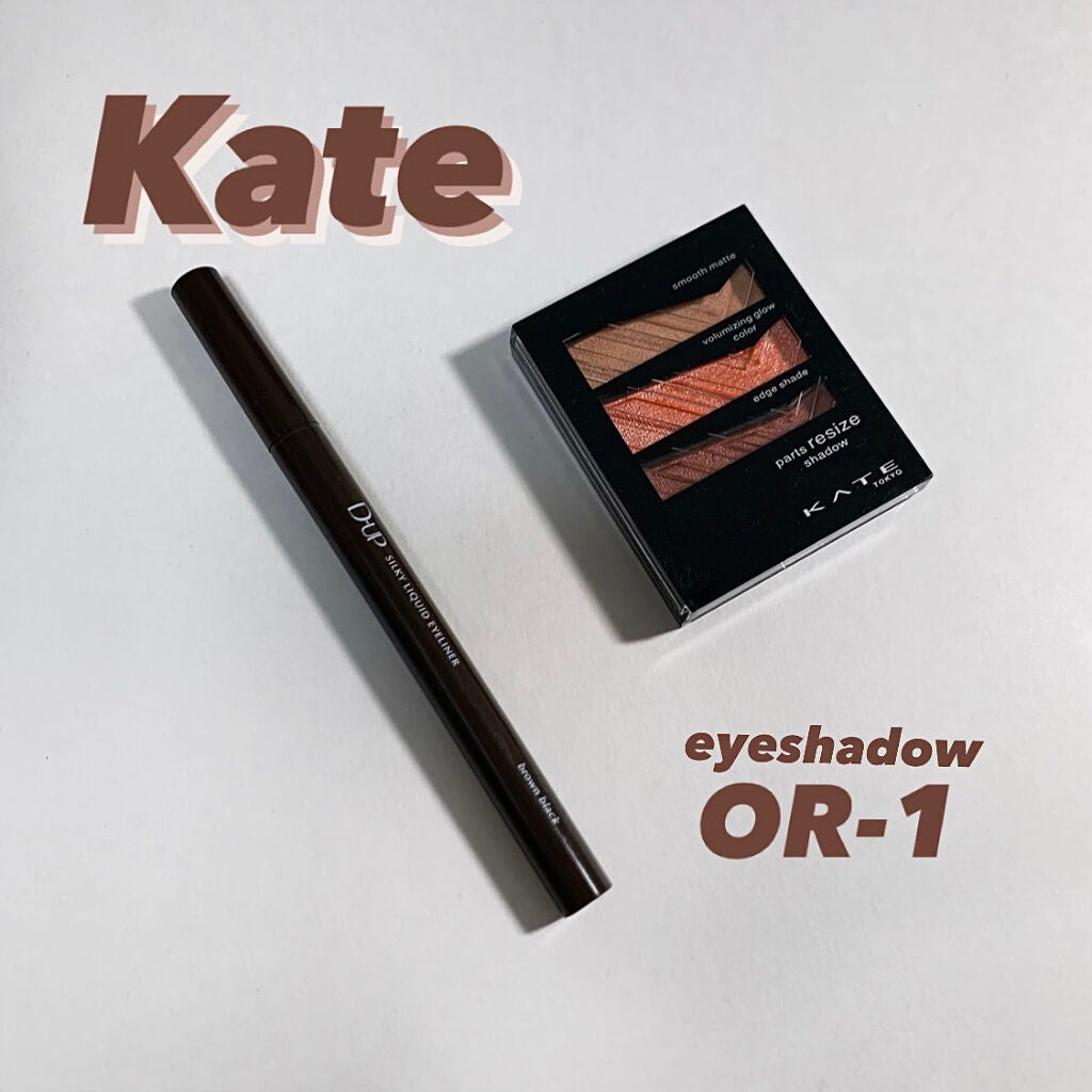 パーツリサイズシャドウ/KATE/アイシャドウパレットを使ったクチコミ(1枚目)