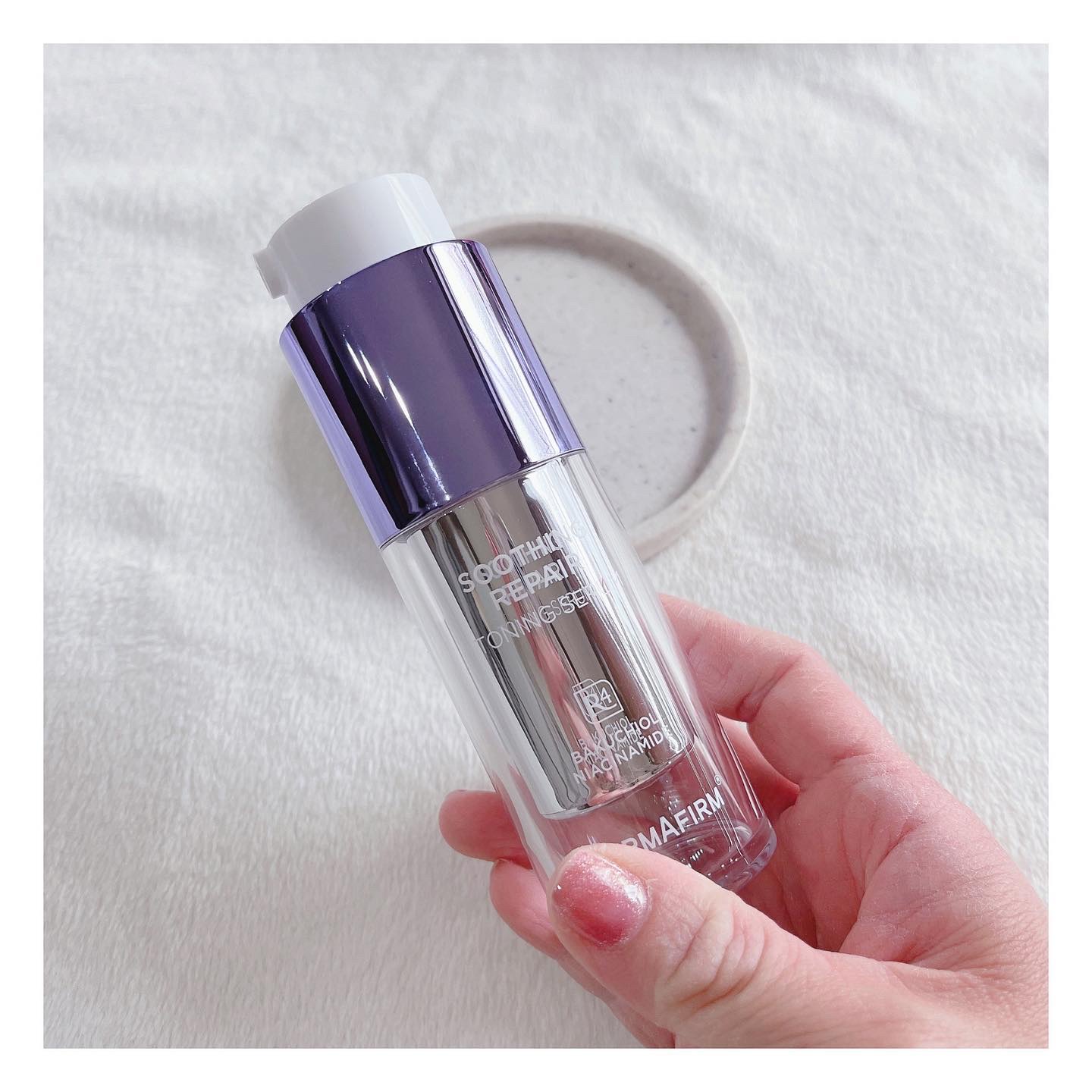 SOOTHING REPAIR TONING SERUM R4/ダーマファーム/美容液を使ったクチコミ（2枚目）