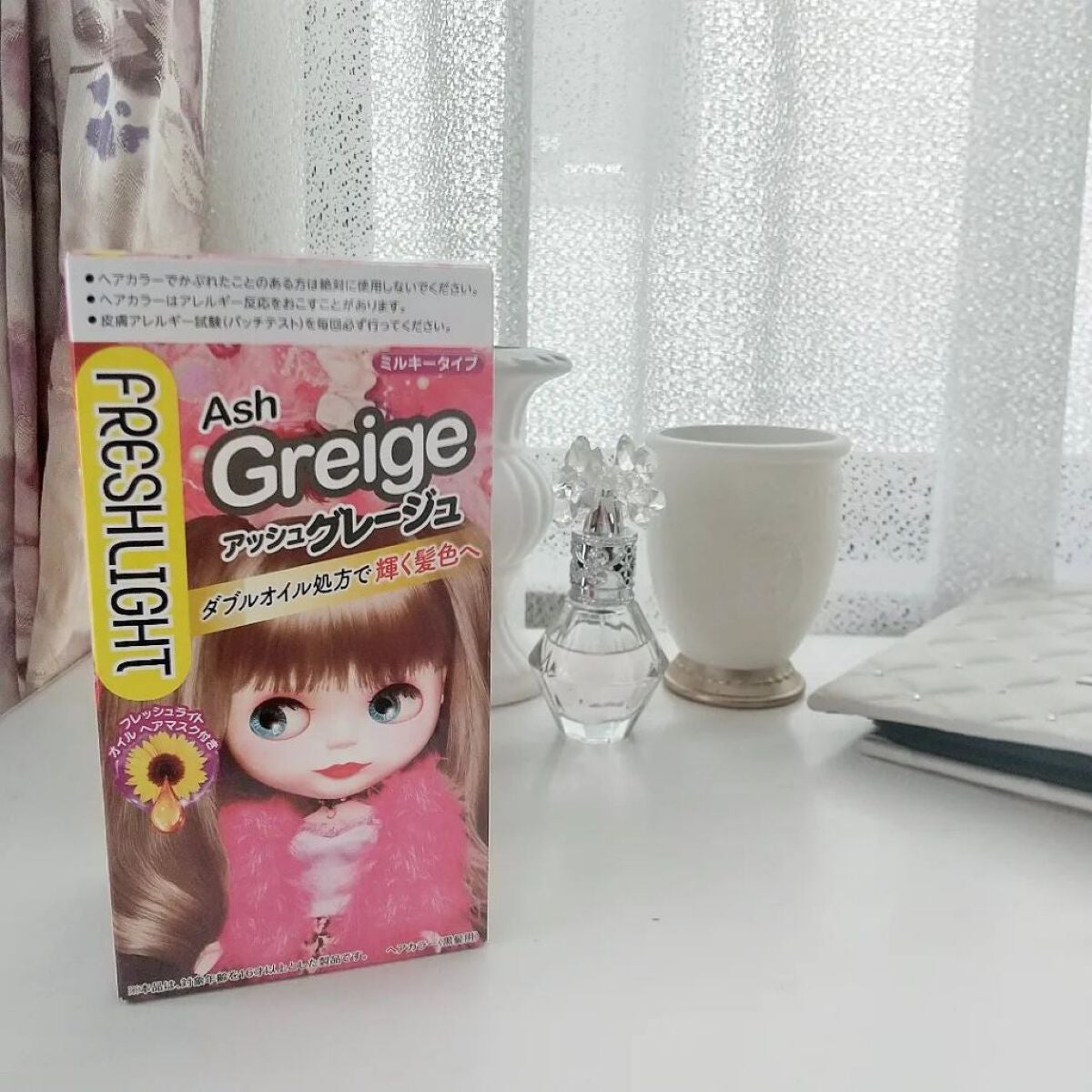 ミルキーヘアカラー/フレッシュライト/ヘアカラーを使ったクチコミ(1枚目)