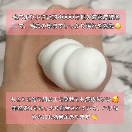 ホリーディア クリーミーリセットクレンジング/HOLIDEA/泡洗顔を使ったクチコミ(2枚目)