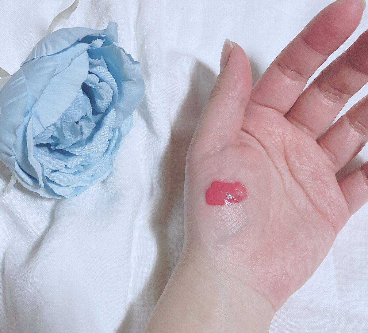 ドットオンムードピュアグロウティント 02 ピンクローズ(Pink Rose)/Heart Percent/リップティントを使ったクチコミ（3枚目）