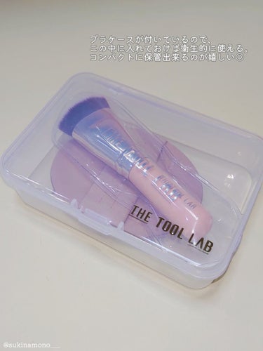 101B ベイビータスカー/THE TOOL LAB/メイクブラシを使ったクチコミ（5枚目）