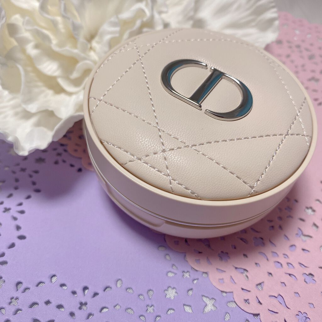 ディオールスキン フォーエヴァー クッション パウダー/Dior/ルースパウダーを使ったクチコミ(3枚目)