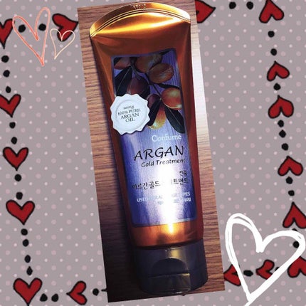 アルガンゴールドトリートメント/WELCOS/洗い流すヘアトリートメントを使ったクチコミ(1枚目)