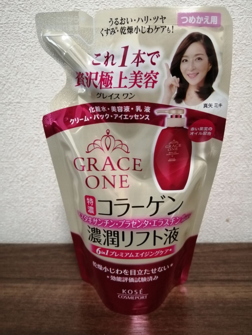 濃潤リフト液/グレイスワン/オールインワン化粧品を使ったクチコミ（1枚目）