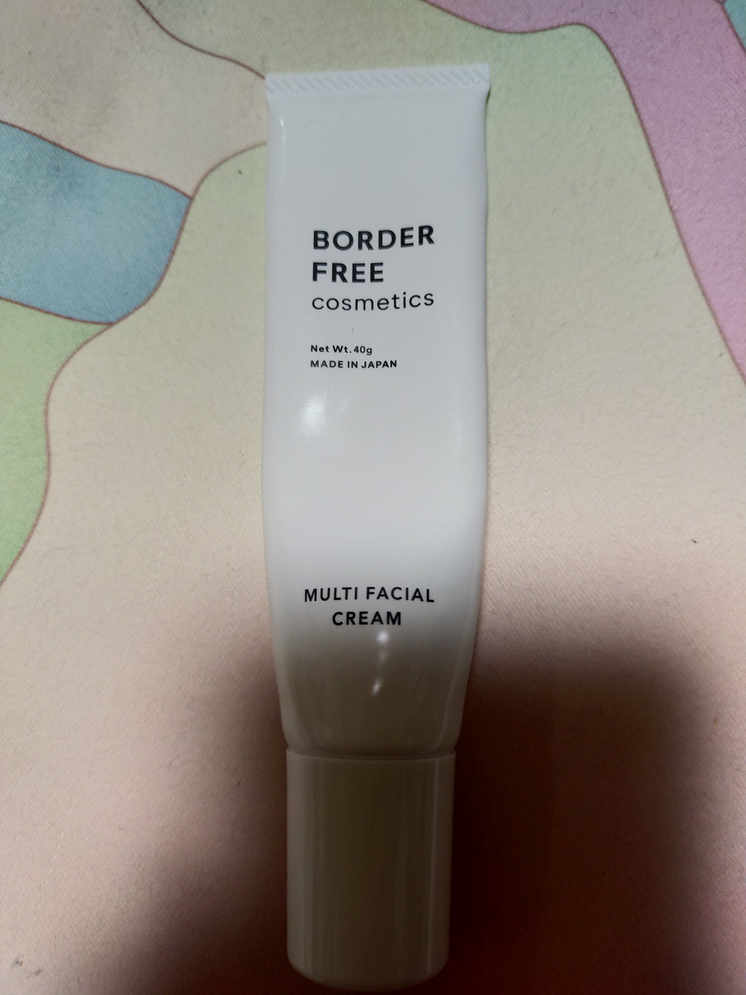 マルチフェイシャルクリーム/BORDER FREE cosmetics/フェイスクリームを使ったクチコミ（1枚目）