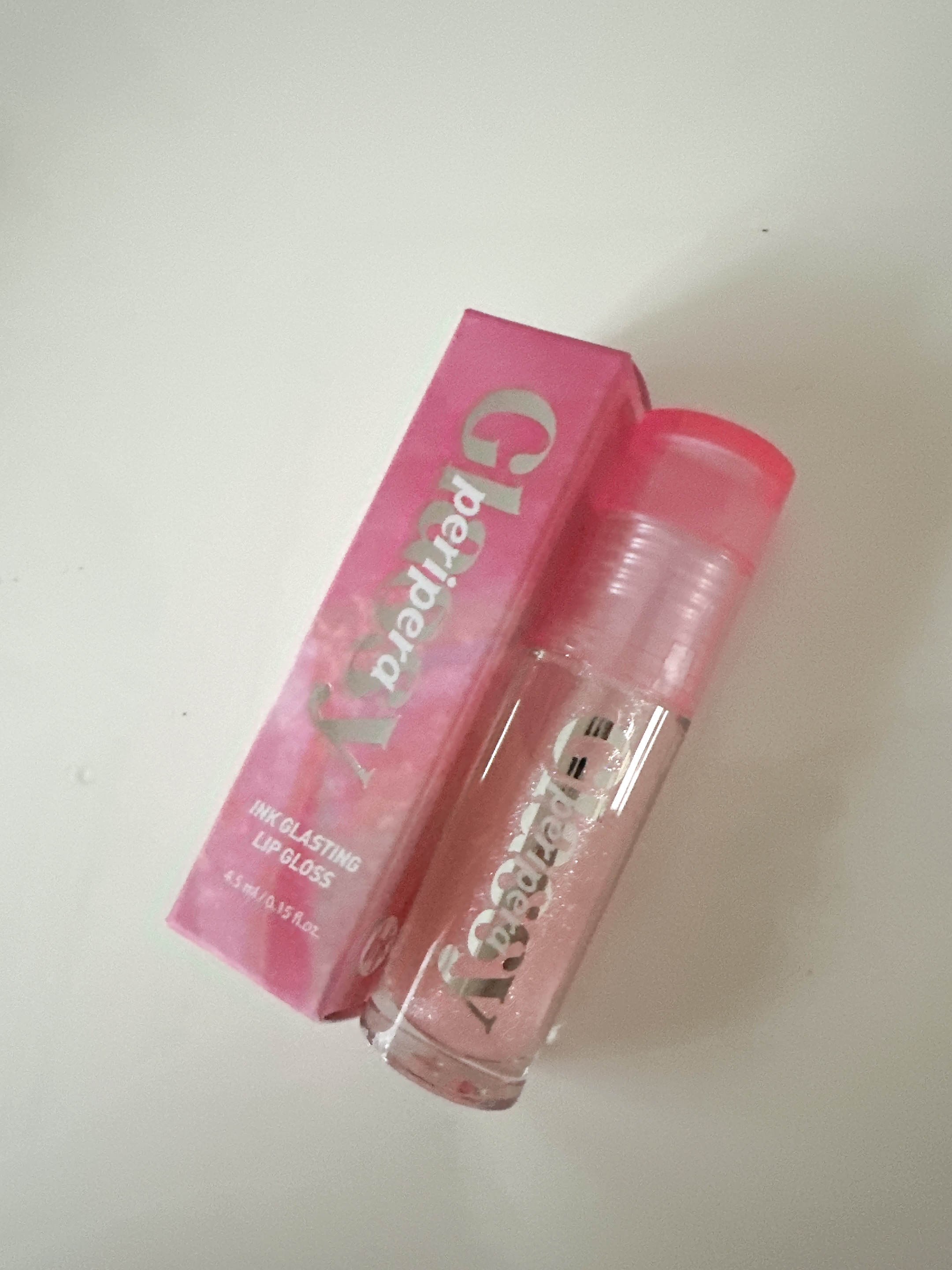 インク グラスティング リップ グロス P01 ビーオンファイア(BE ON FIRE)/PERIPERA/リップグロスを使ったクチコミ（1枚目）