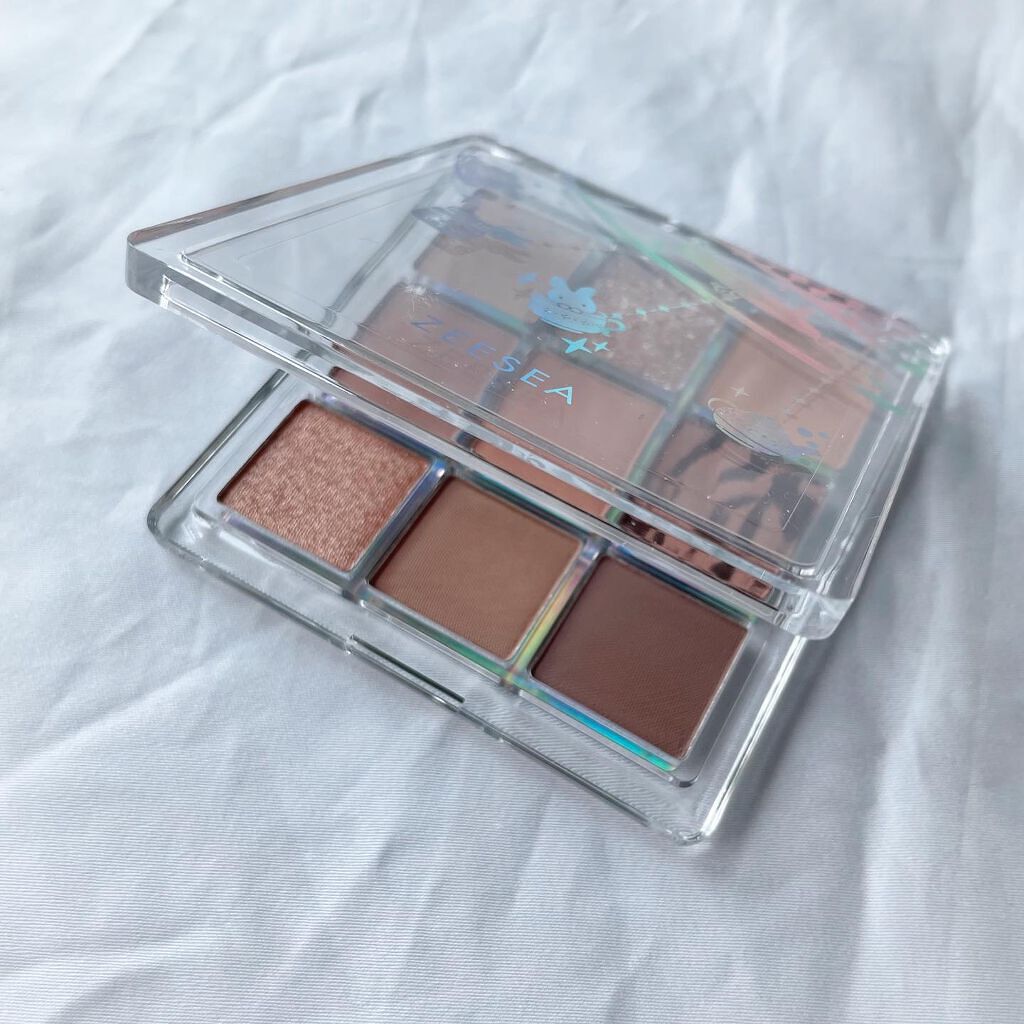 クォーツ 9色アイシャドウパレット(ドリームランドアイシャドウ)/ZEESEA/アイシャドウパレットを使ったクチコミ(3枚目)