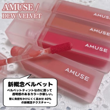 デュー ベルベット/AMUSE/口紅を使ったクチコミ（5枚目）