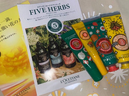 フルーティフィグ スノーシア ハンドクリーム /L'OCCITANE/ハンドクリームを使ったクチコミ(1枚目)