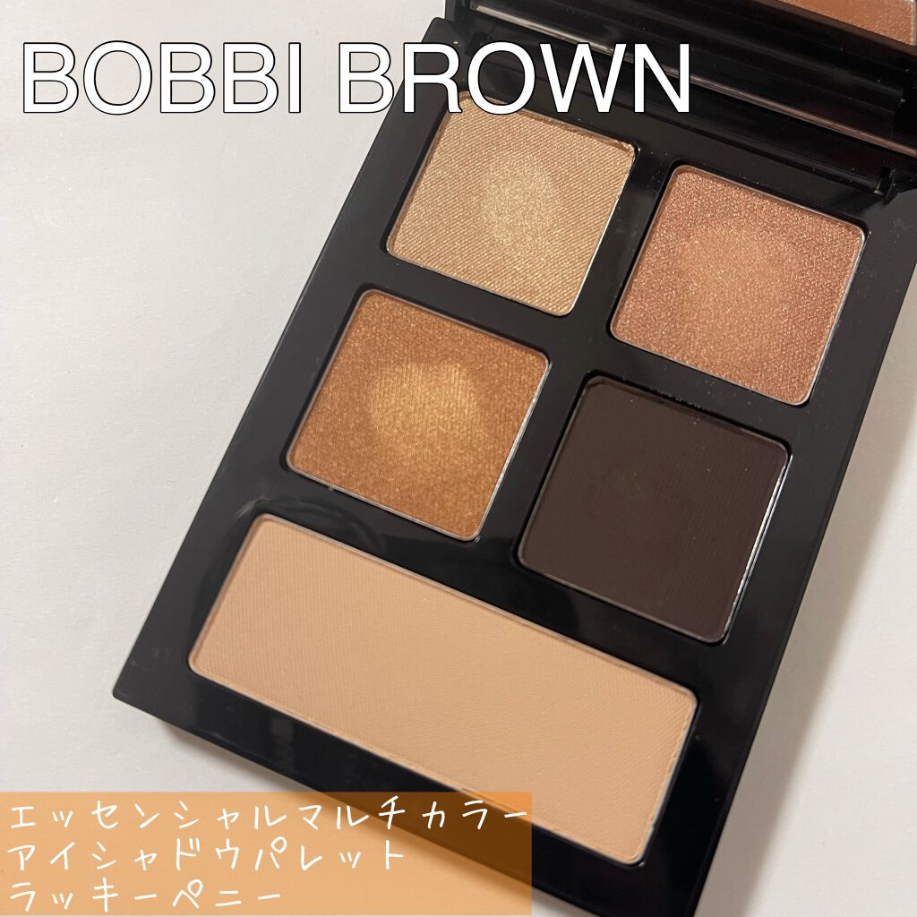 エッセンシャル マルチカラー アイシャドウパレット ラッキーペニー（限定色）/BOBBI BROWN/アイシャドウパレットを使ったクチコミ（1枚目）