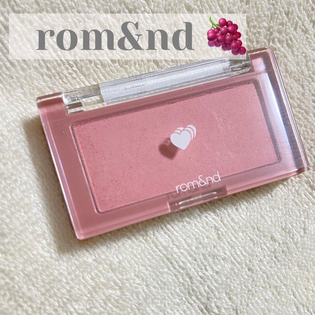 ベターザンチーク/rom&nd/パウダーチークを使ったクチコミ(1枚目)