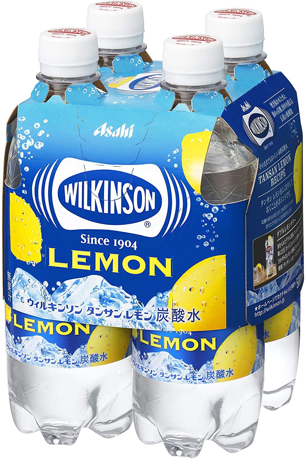 レモン PET 500ml×4本入りマルチパック