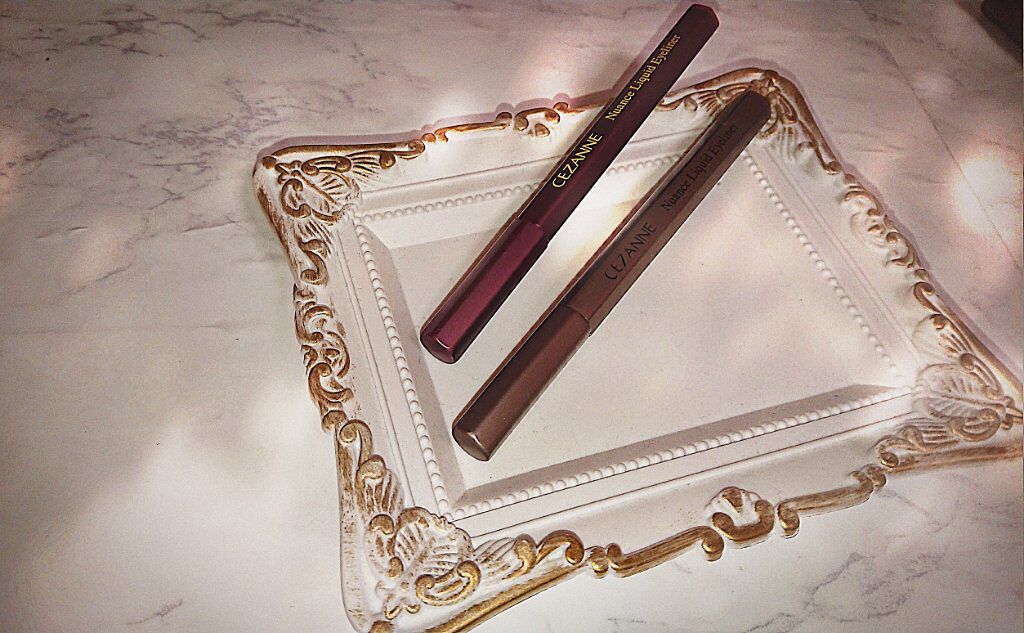 ニュアンスリキッドアイライナー/CEZANNE/リキッドアイライナーを使ったクチコミ（1枚目）