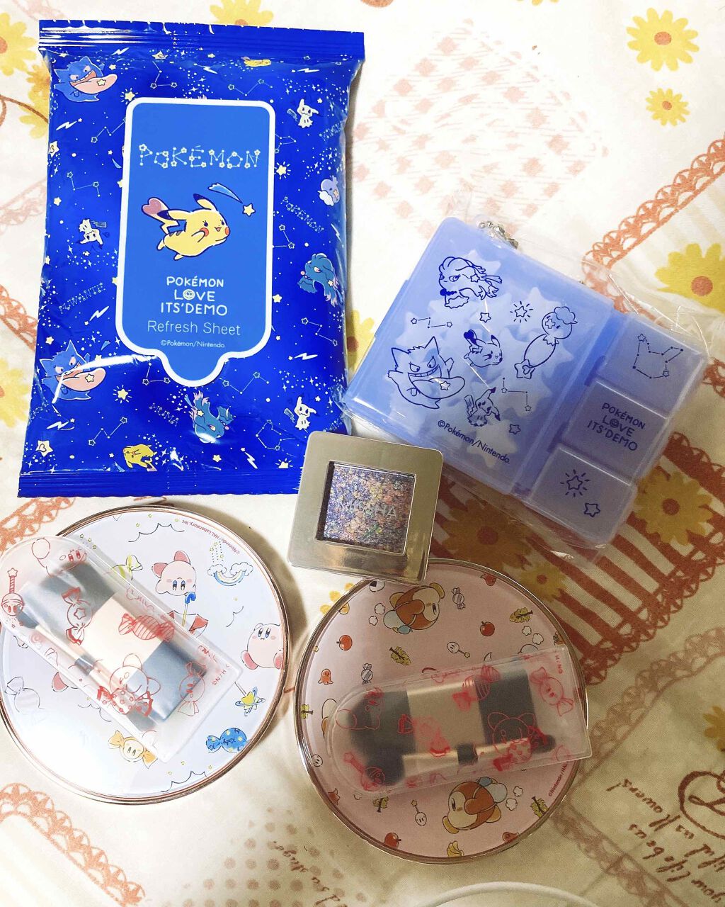 sunatuki on LIPS 「最近のコスメ購入品パート2ポケモンとピカチュウ可愛い🥰🥰🥰..」(1枚目)