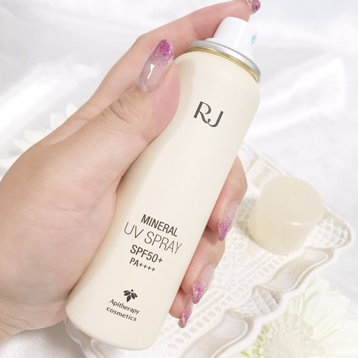 RJミネラル UV スプレー/アピセラピーコスメティクス/日焼け止めミスト・スプレーを使ったクチコミ(3枚目)