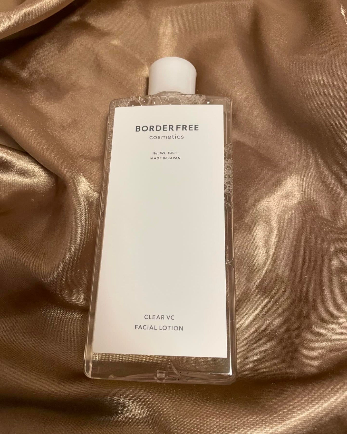 クリアVCフェイシャルローション/BORDER FREE cosmetics/化粧水を使ったクチコミ(1枚目)