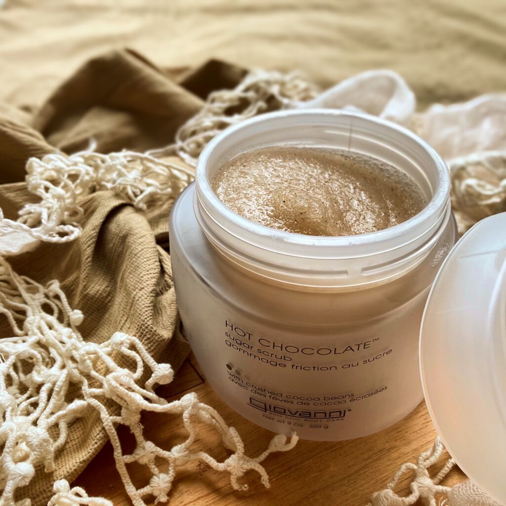 ジョヴァンニ シュガー ボディスクラブ ホットチョコレート/giovanni/ボディスクラブを使ったクチコミ（1枚目）