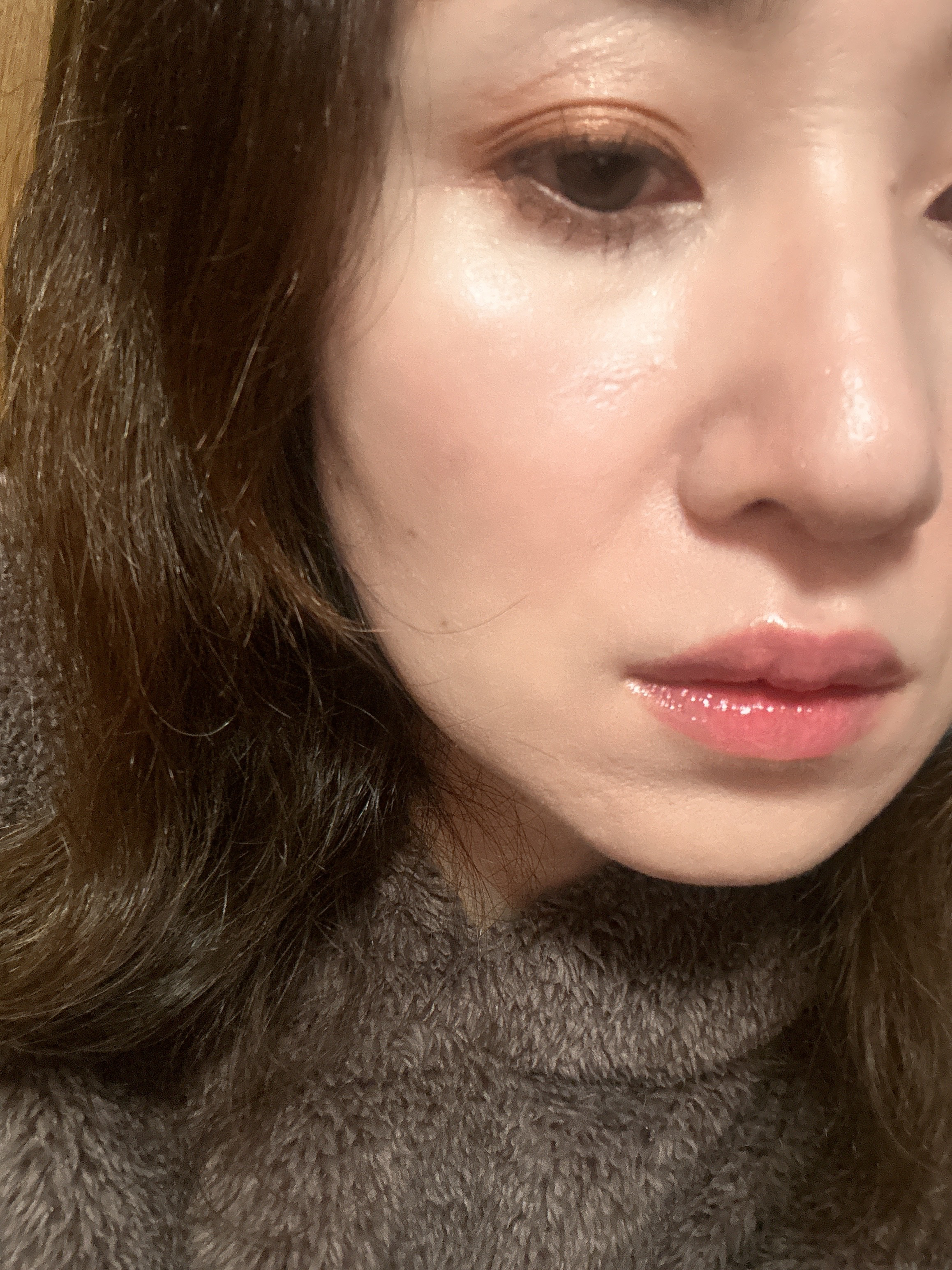 クリスタル グラム ティント 06 デイリーモーブ(DAILY MAUVE)/CLIO/リップティントを使ったクチコミ（3枚目）