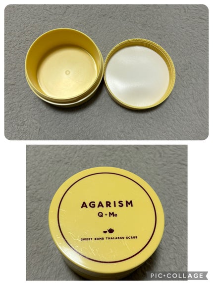 Q+Me スウィートボムタラソスクラブレモンティーの香り/AGARISM/バスト・ヒップケアを使ったクチコミ(1枚目)