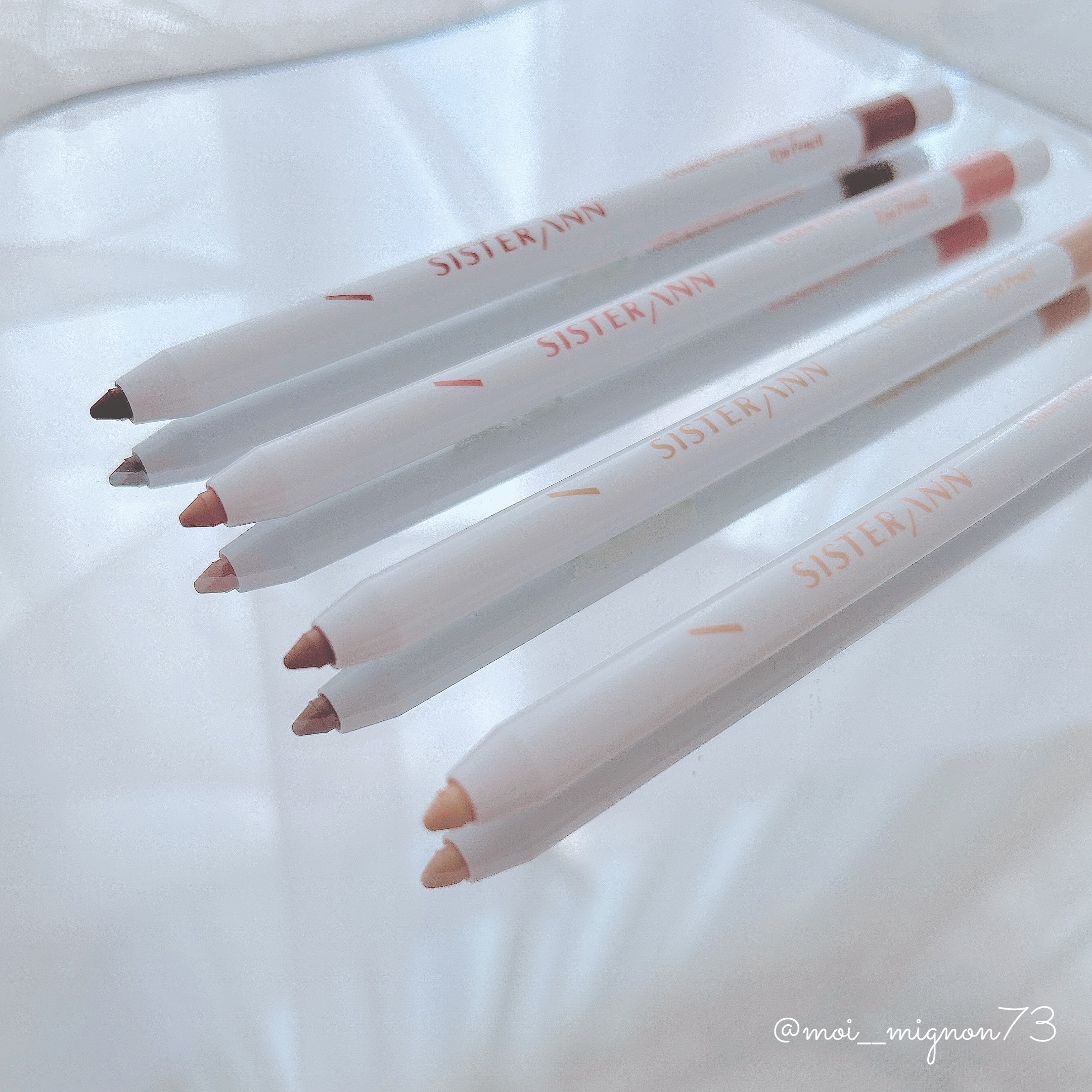ウォータープルーフペンシルアイライナー 09 CHOCO BROWN/SISTER ANN/ペンシルアイライナーを使ったクチコミ（3枚目）