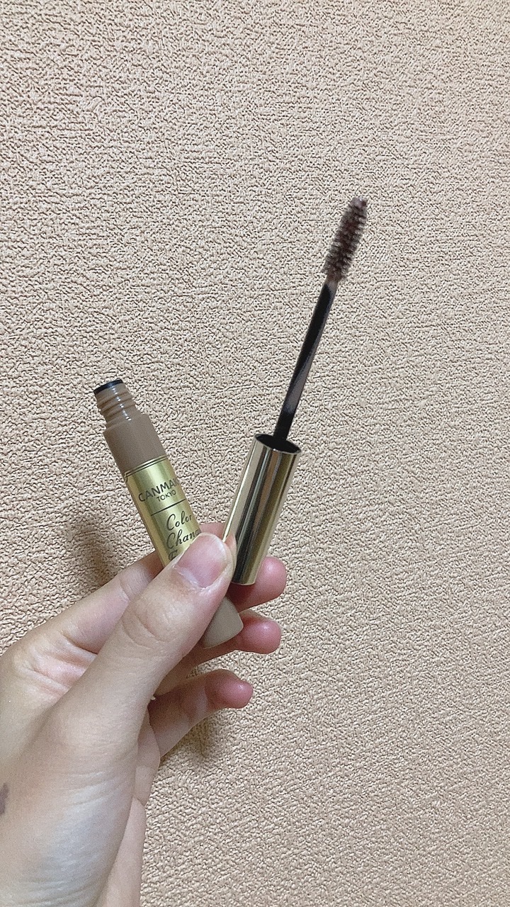 カラーチェンジアイブロウ/キャンメイク/眉マスカラを使ったクチコミ（1枚目）