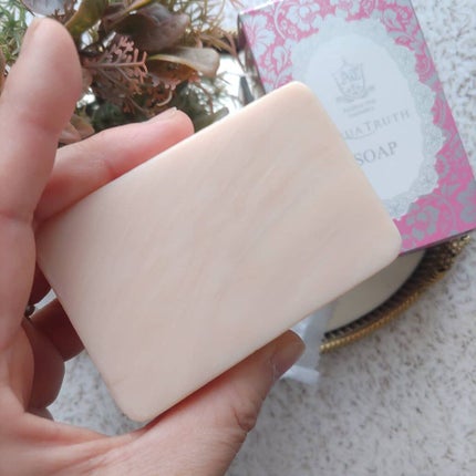 薔薇はちみつ石鹸/麗凍化粧品/洗顔石鹸を使ったクチコミ(2枚目)