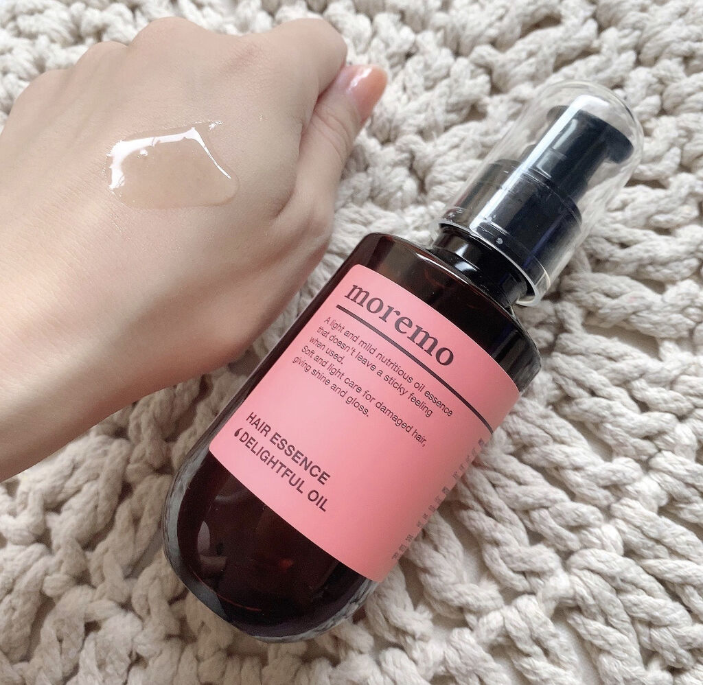 ヘアエッセンスディライトフルオイル 70ml / Hair Essence Delightful Oil 70ml/moremo/ヘアオイルを使ったクチコミ（2枚目）