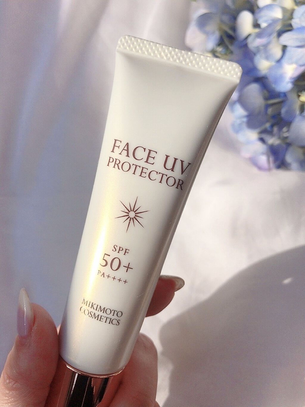 フェイス UVプロテクター/ミキモト コスメティックス/日焼け止めクリームを使ったクチコミ（2枚目）