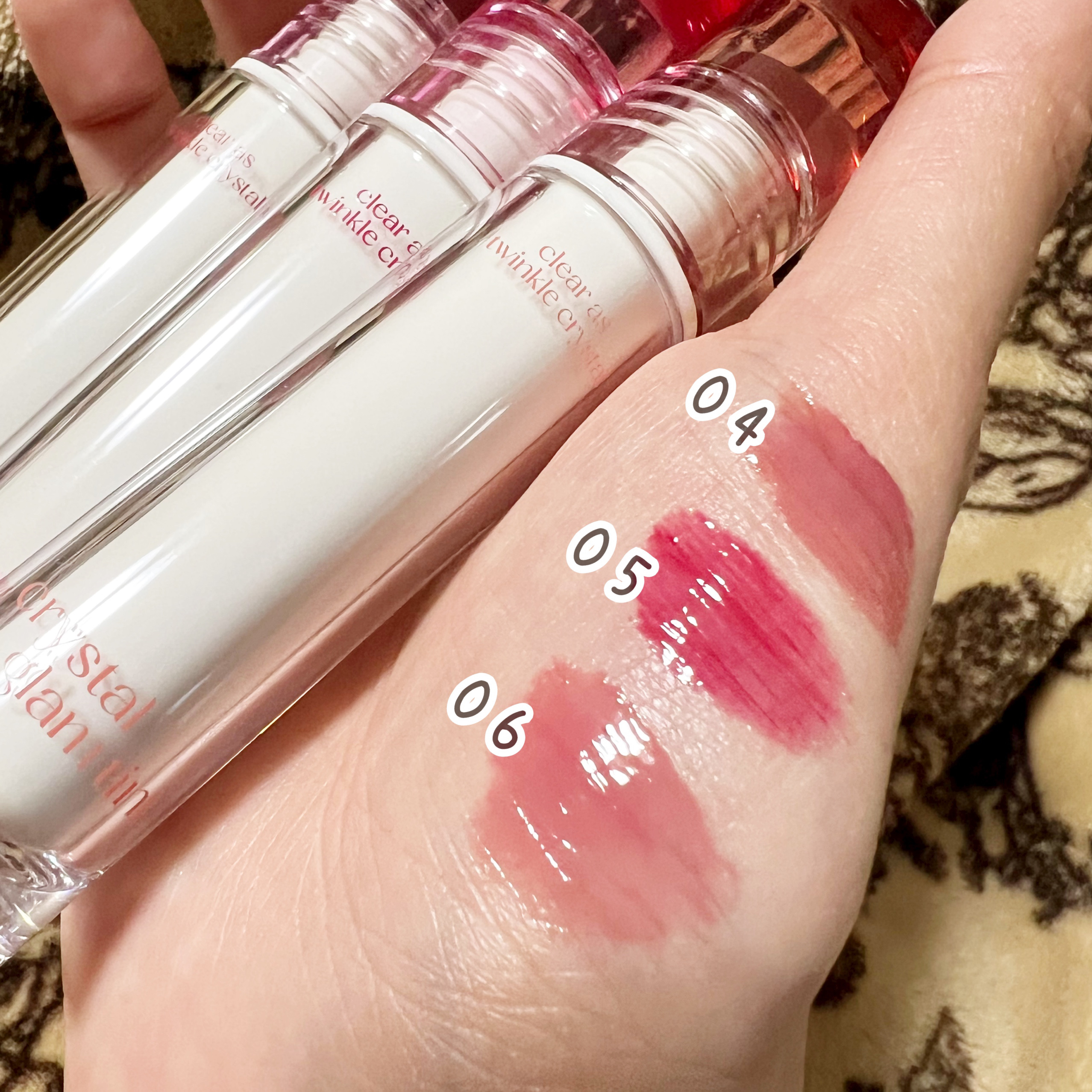 クリスタル グラム ティント/CLIO/リップティントを使ったクチコミ（3枚目）