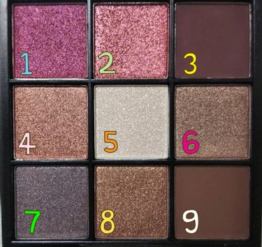 UR GLAM　BLOOMING EYE COLOR PALETTE/U R GLAM/アイシャドウパレットを使ったクチコミ（2枚目）