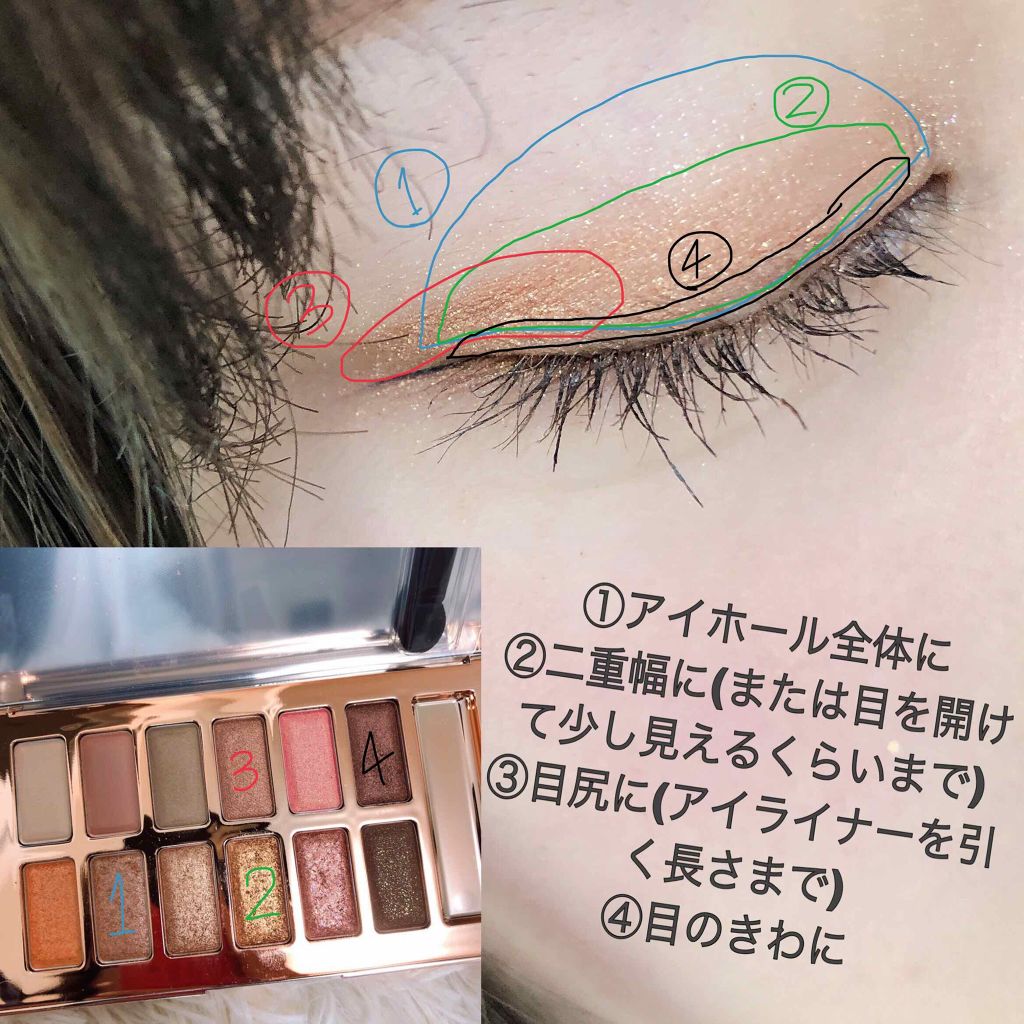 バレンタインボックス/VAVI MELLO/アイシャドウパレットを使ったクチコミ（3枚目）